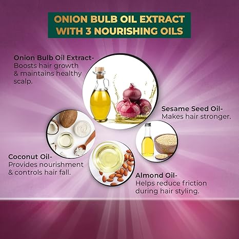 Vasmol Onion Hair Oil